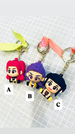 Schlüsselanhänger im Dämonenjäger-Stil – Demon Huntrix Design