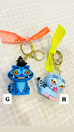 Schlüsselanhänger im Dämonenjäger-Stil – Demon Huntrix Design