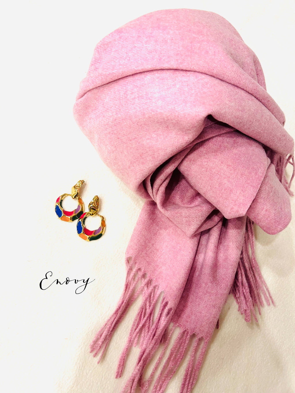 SOFORTKAUF - Schal altrosa