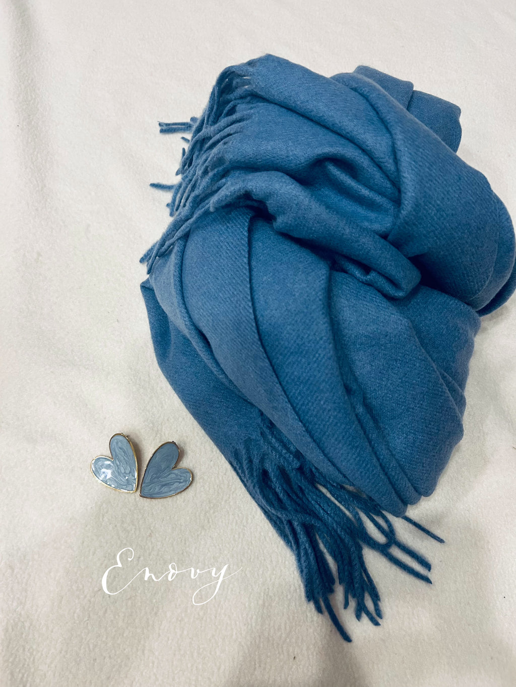 SOFORTKAUF - Schal Jeansblau