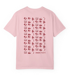 Tshirt mon|heim unisex oversize rosa mit Monheimer Motiven