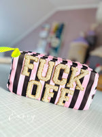 Kosmetiktasche "Fuck off"