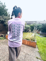 mon|heim shirt oversize unisex flieder enovy