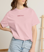 Tshirt mon|heim unisex oversize rosa