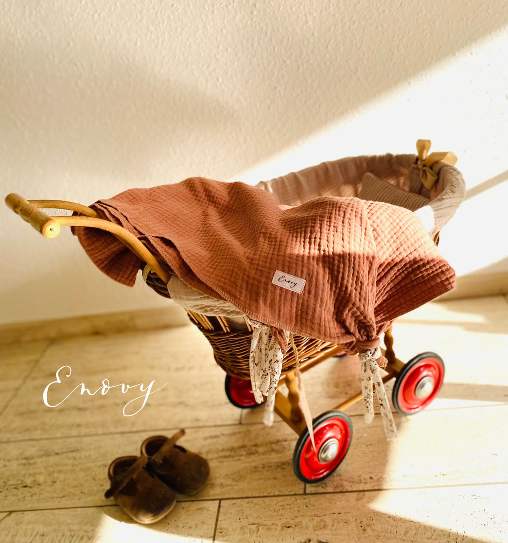 Babydeckchen/ Stilltuch von Enovy-Kindermode