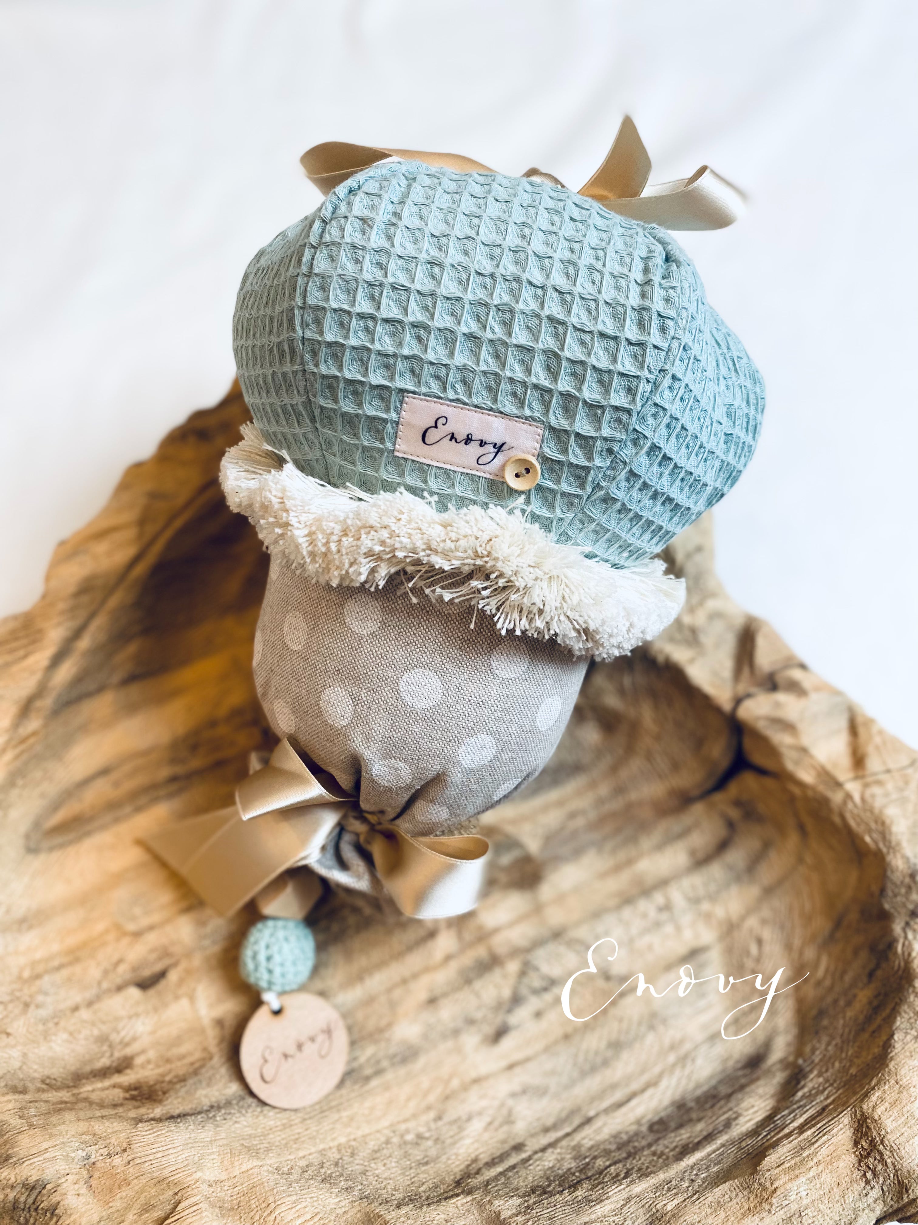 SOFORTKAUF - Spieluhr Heißluftballon (mint/beige)